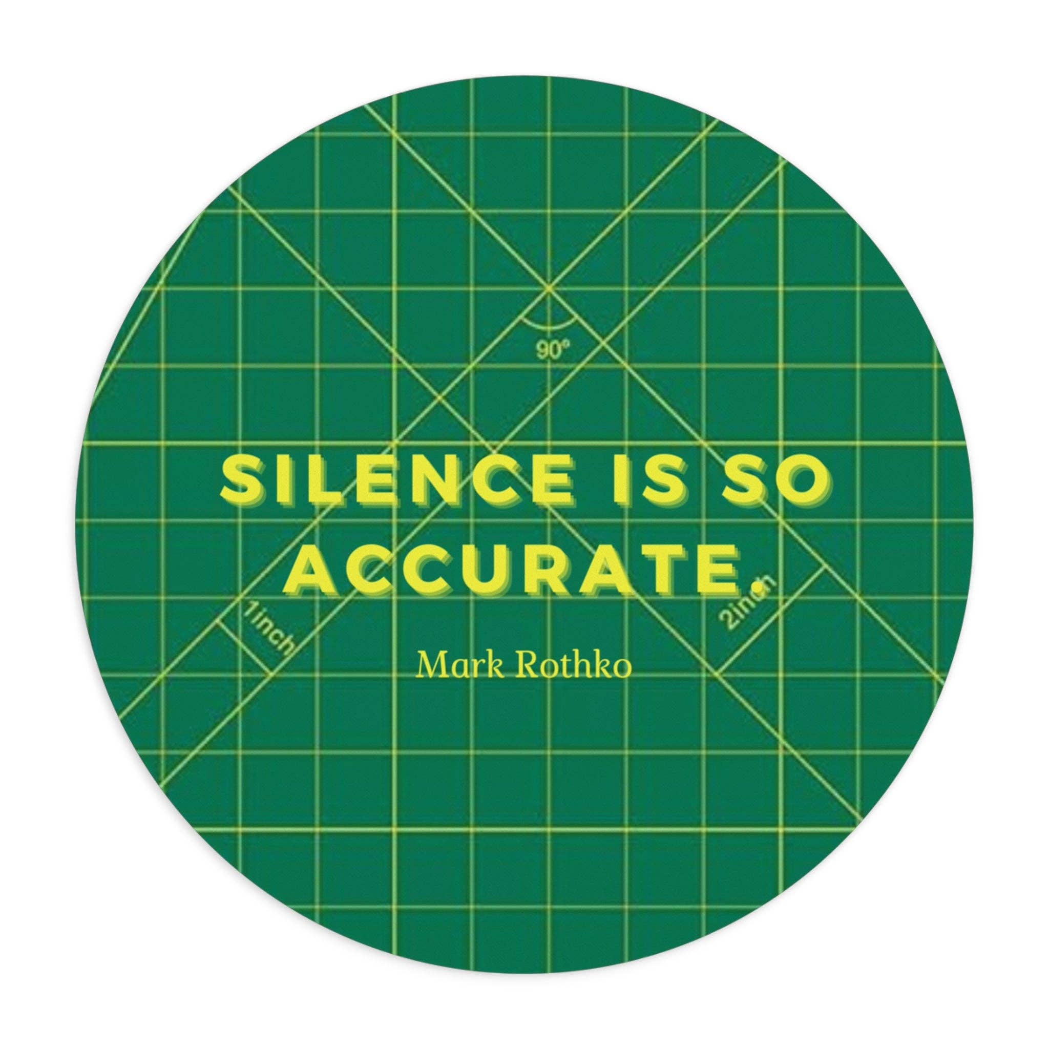 MARA Style - Wholesale Mousepad/Trackpad - Artist Quote Mouse Pad, MARK ROTHKO1