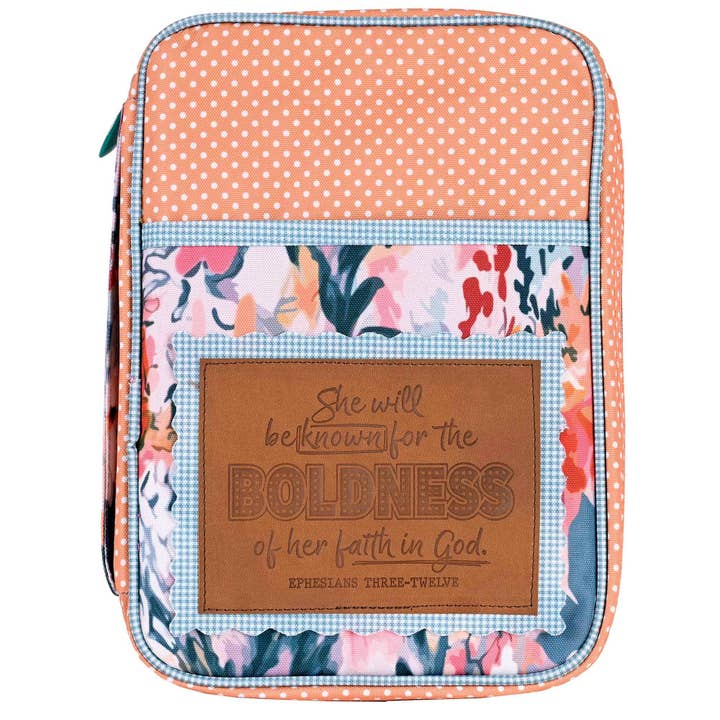 Bibel Case Floral Known Boldness Stor for engroshandel hos Cottage Garden