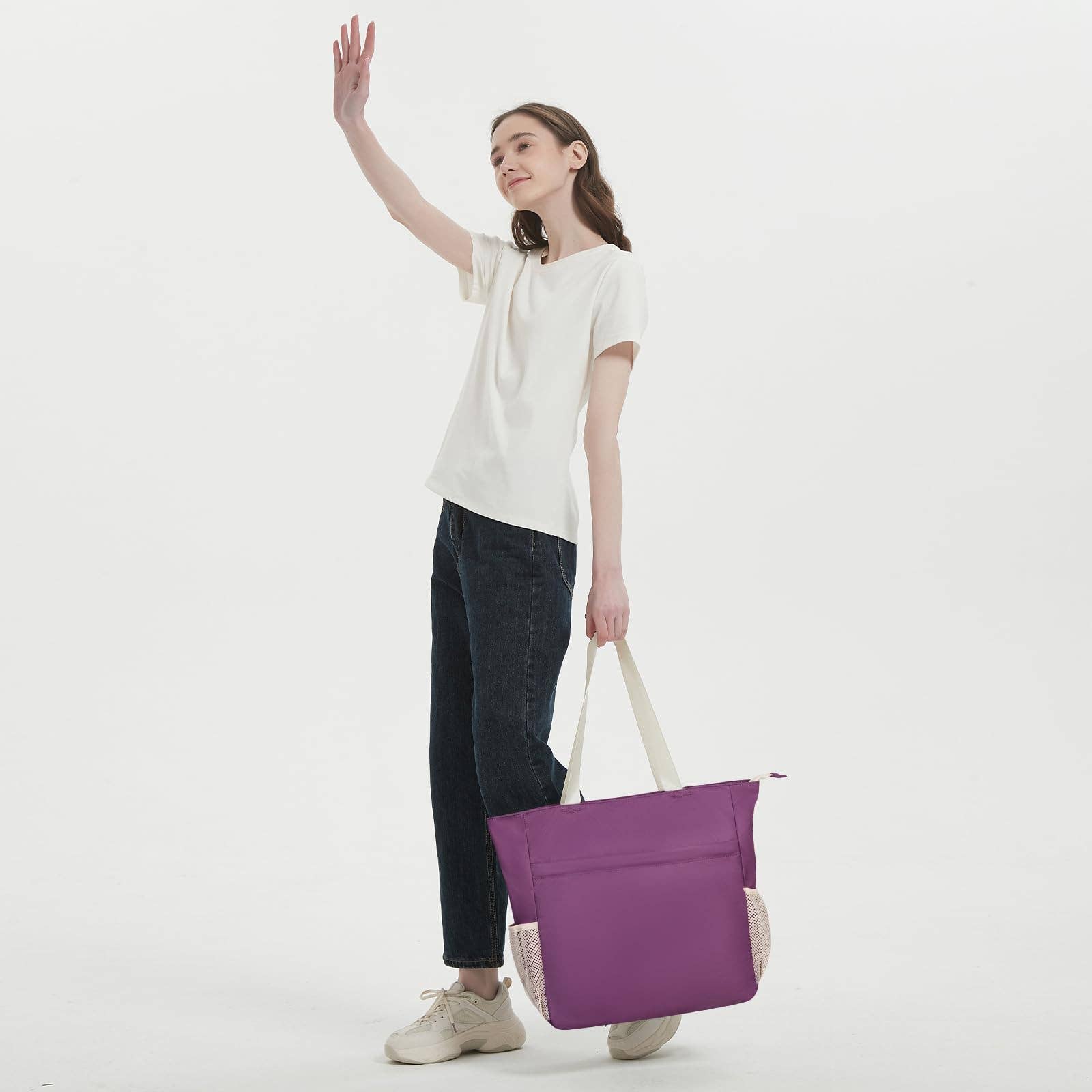 wandf - Wholesale Beach Bag - WANDF Water-resistant Beach Shoulder Tote Bag for Women32