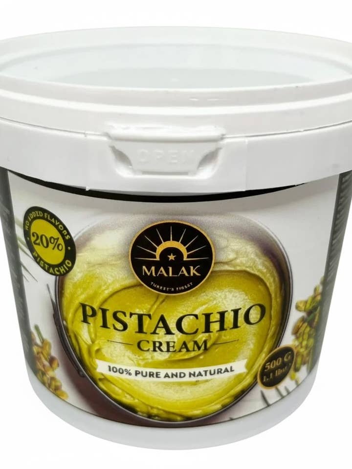 Malak Pistaziencreme mit 20 % Pistazien für den Großhandel von Aladdin