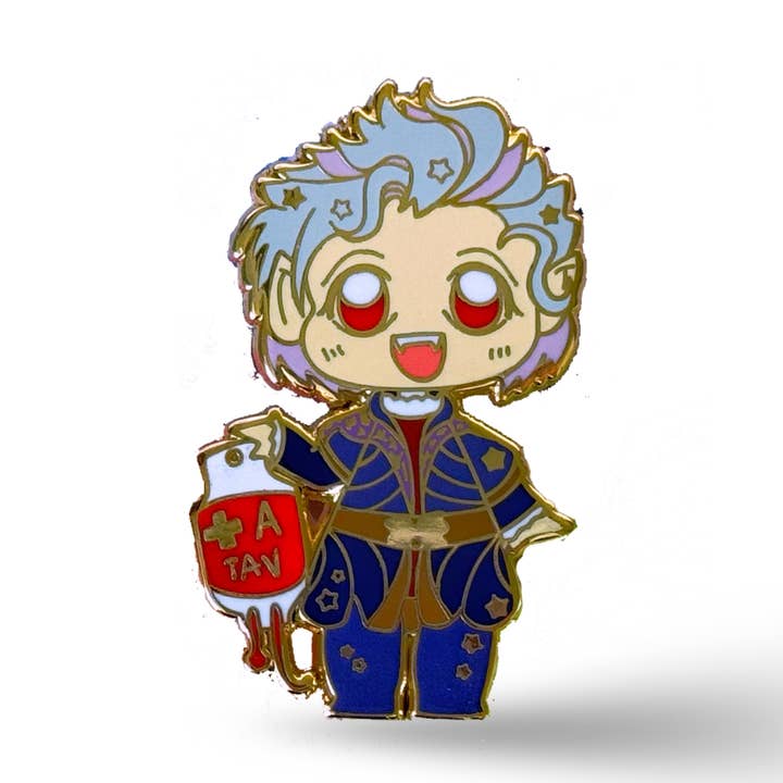 Naytendo – wholesale Nål och knapp för kavajslag – Astarion Emaljpin