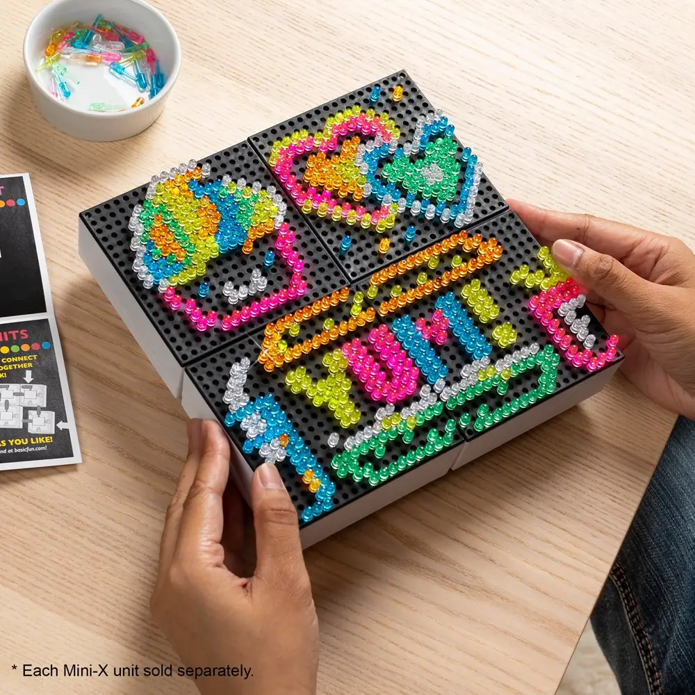 Basic Fun! UK - Wholesale Light-Up Toy - Kids & Baby - Lite-Brite Mini-X Connect6