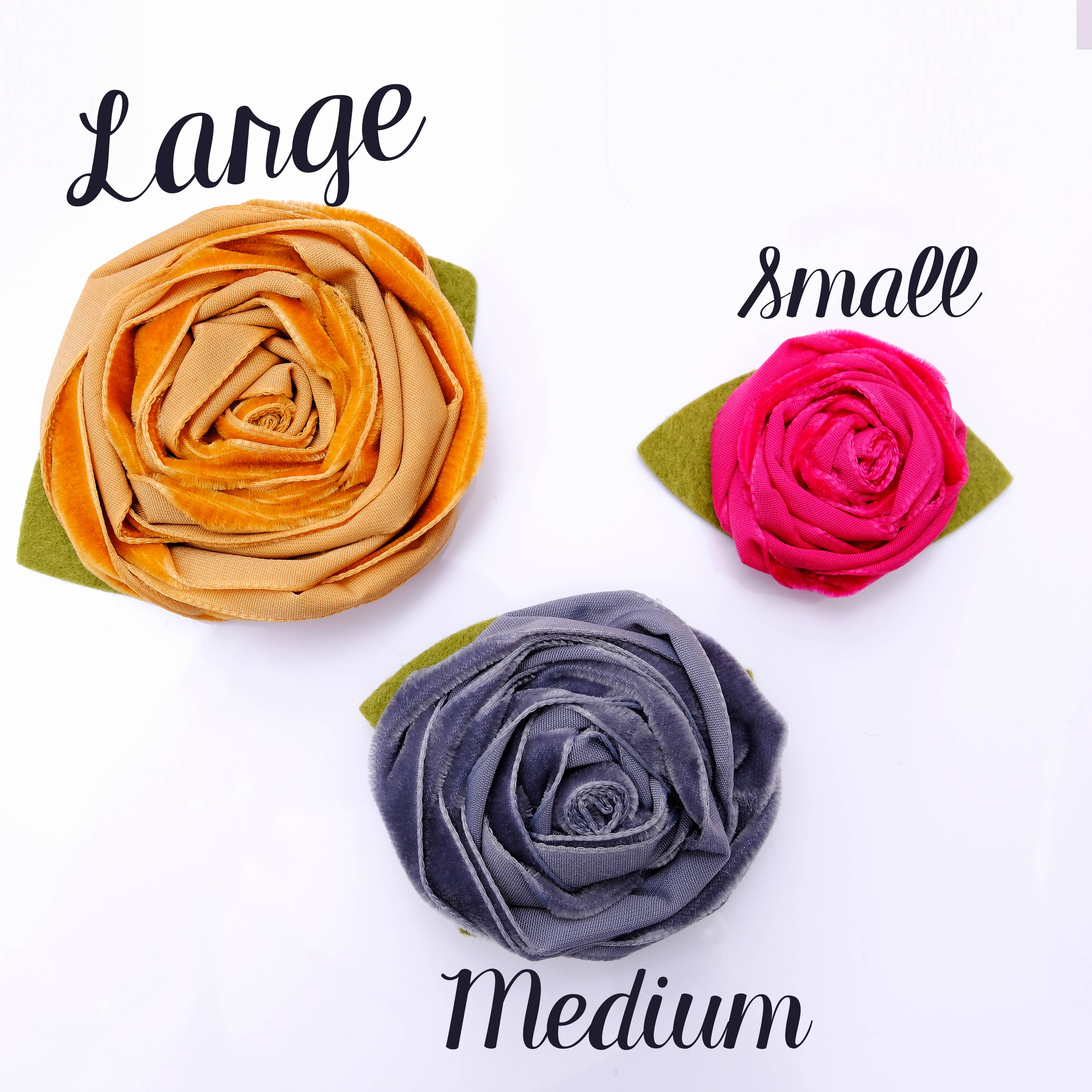 Mimi Green - Wholesale Pet Collar - Dog - Velvet Rose Dog Collar Flower Accessory – 32 Colors!1