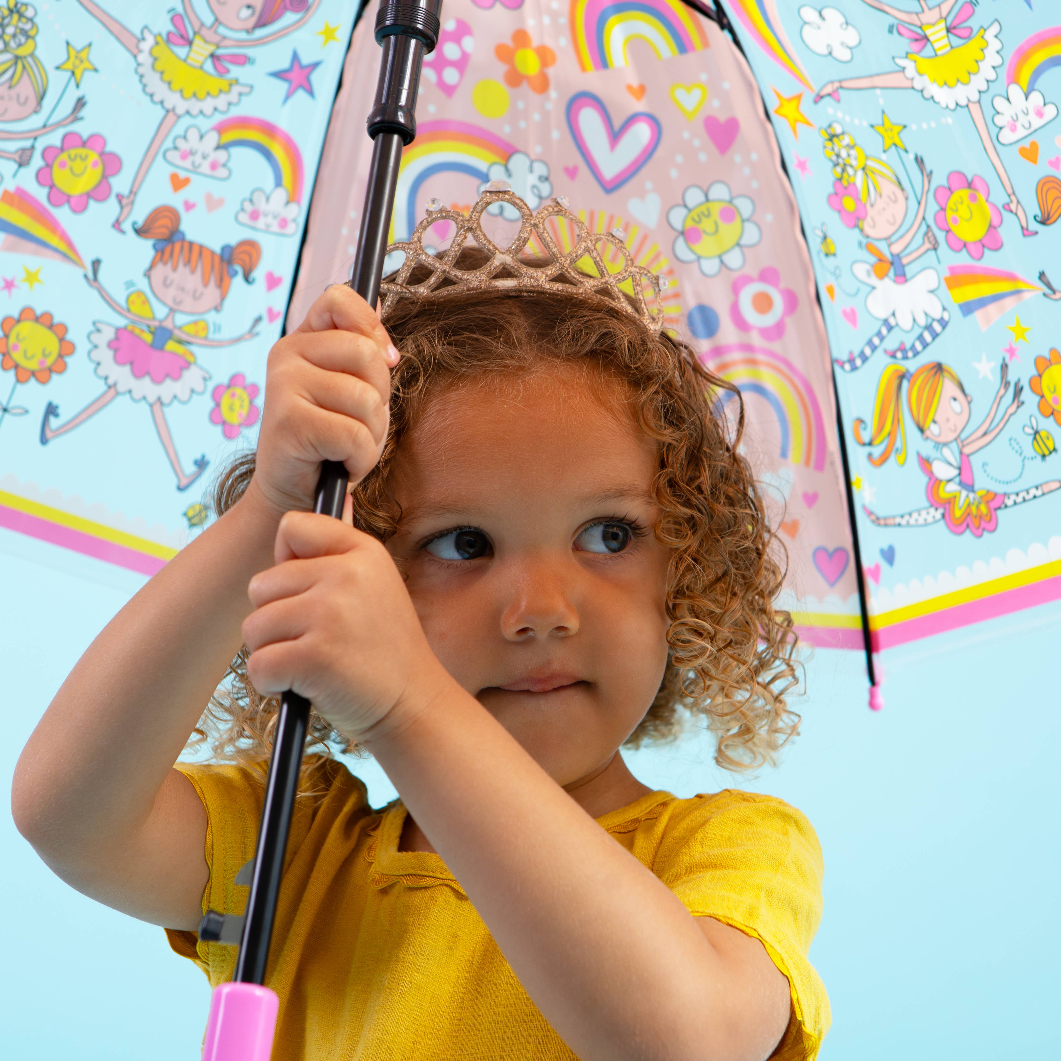 Rachel Ellen Designs – wholesale Umbrella – kids – Children's Umbrella - Fairy Ballerina1