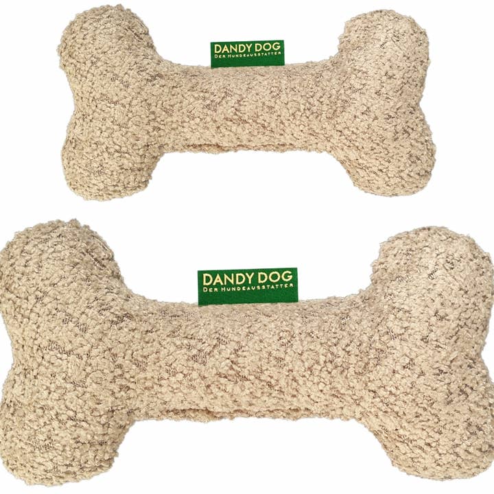 Dandy Dog - Wholesale Pet Chew Toy - Dog - Balance Soft Taupe dog toy