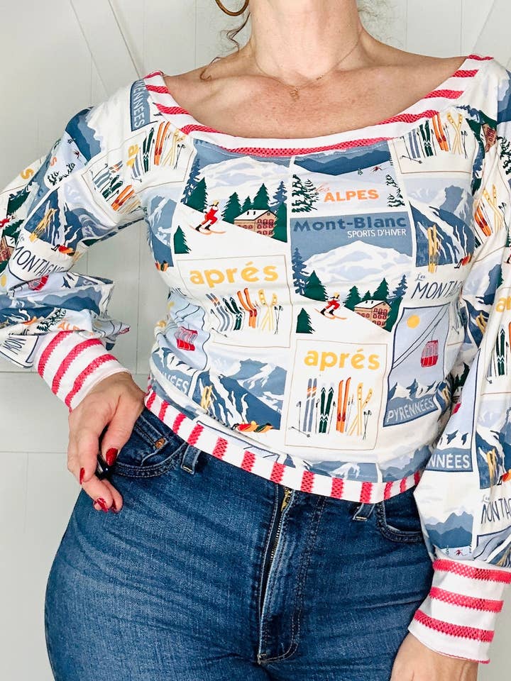 Aerial Clothing sRQ - Wholesale Blouse - Women's - Apres Ski Top2