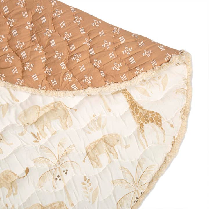 Crane Baby - Wholesale Play Mat - Kids & Baby - Kendi Quilted Playmat2