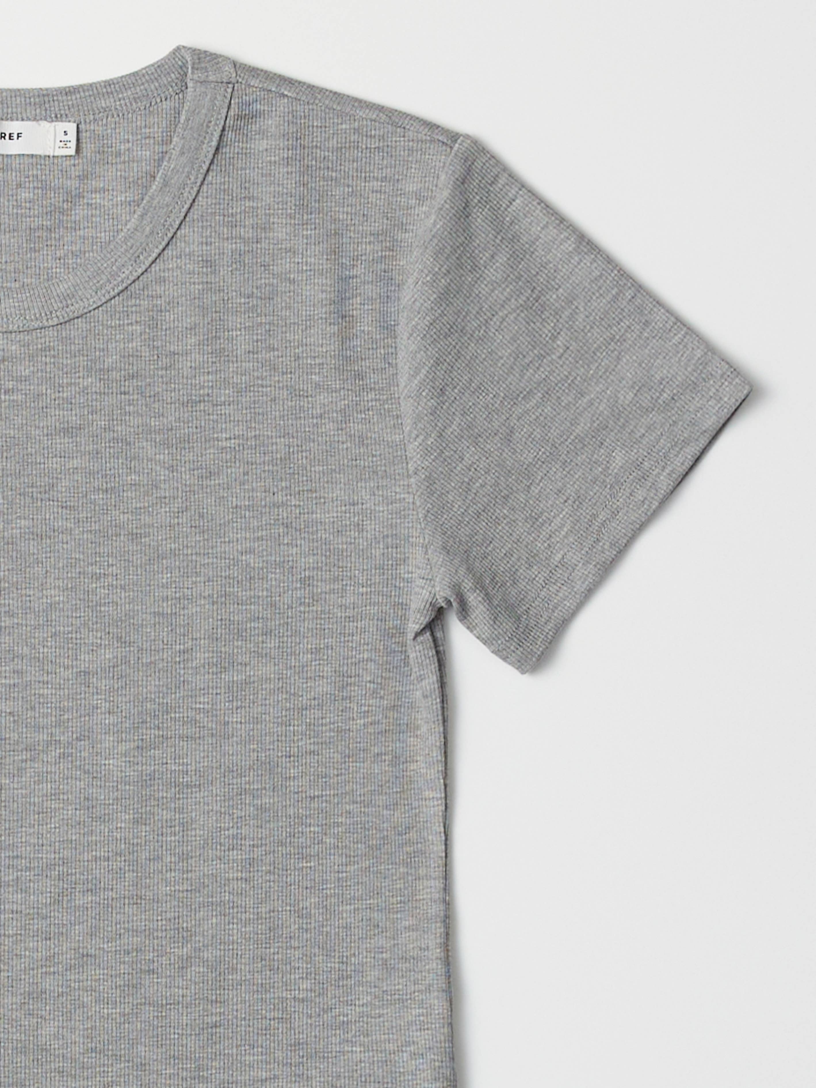 MOD REF - Wholesale T-Shirt - Women's - The Miller Top | Ribbed Short-Sleeve T-Shirt29