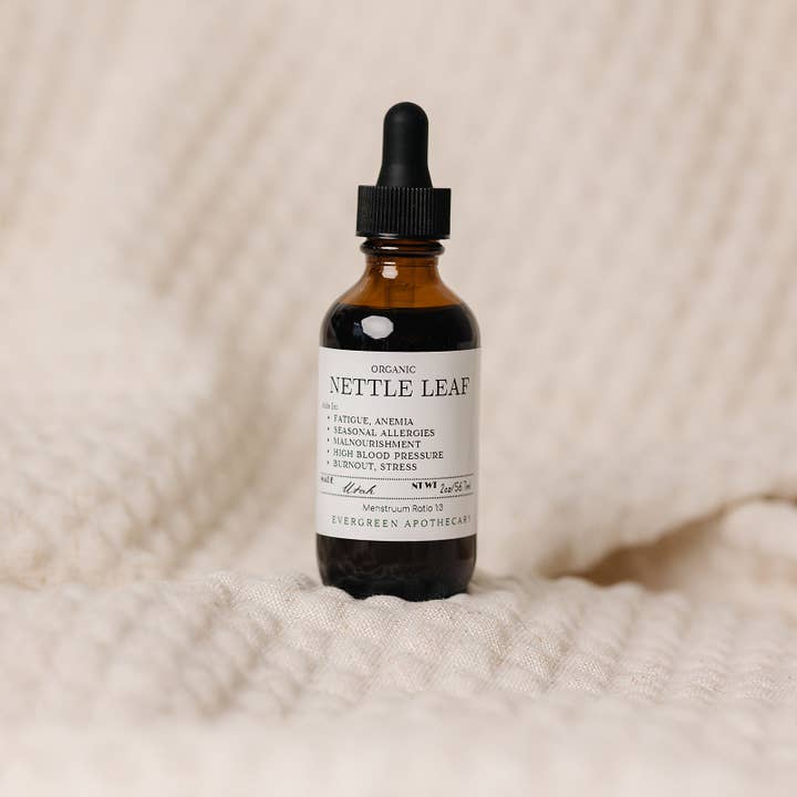 Evergreen Apothecary - Wholesale Tincture - Nettle Leaf Tincture, Herbs for Symptoms No. 104