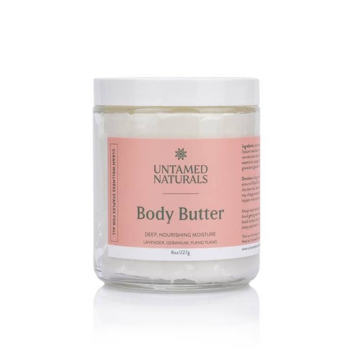 UnTamed Naturals - Wholesale Body Balm/Butter - Whipped Body Butter, Rich & Nourishing Full Body Cream