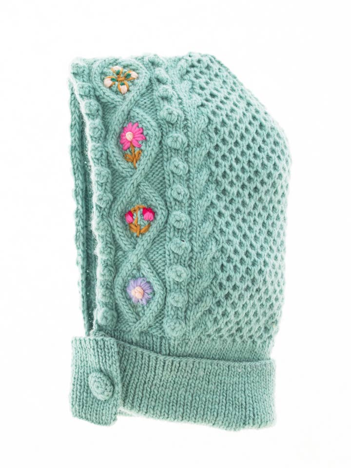 Turquoise Tilly Hood for wholesale on Faire0