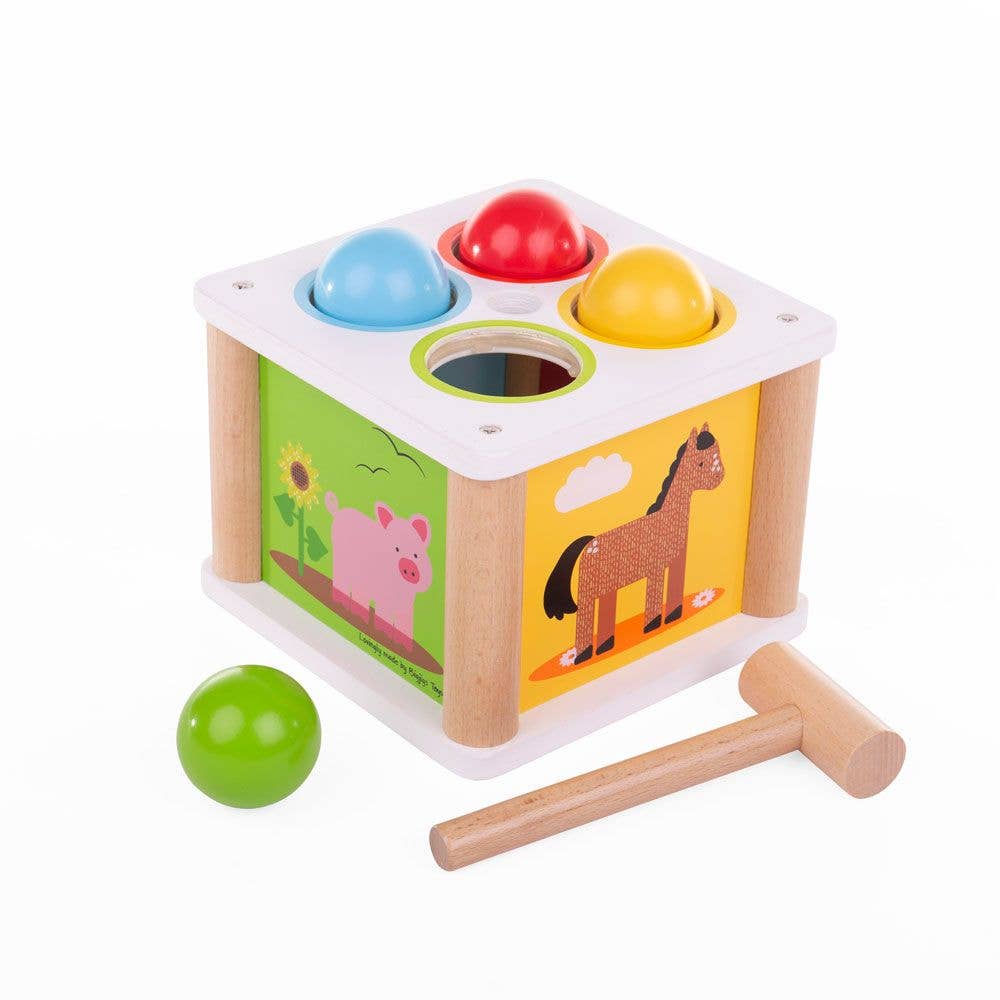Bigjigs Toys - Wholesale Wood Toy - Kids - Tap Tap Ball