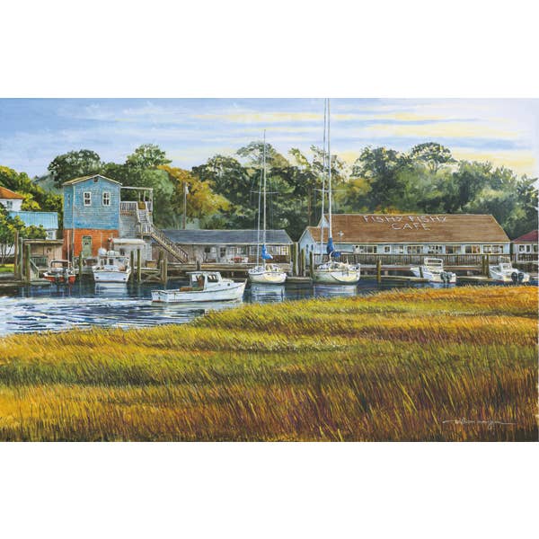 Heritage Puzzle - Wholesale Puzzle - Adult - Southport Harbor Puzzle
