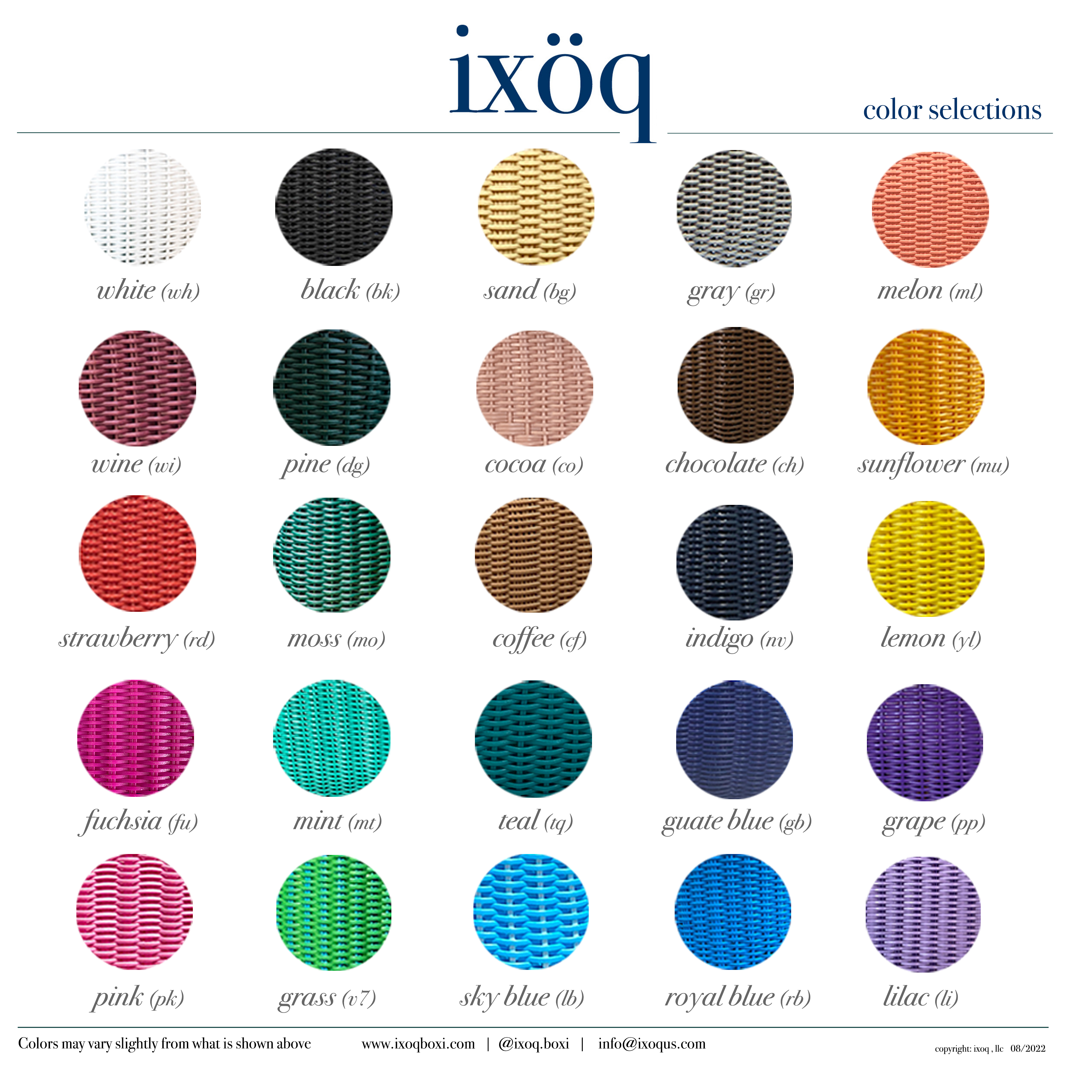 ixöq - Wholesale Tote Bag - Women's - Ixoq  Recycled Plastic Cesta Tote ~ Medium ~ Single Color14