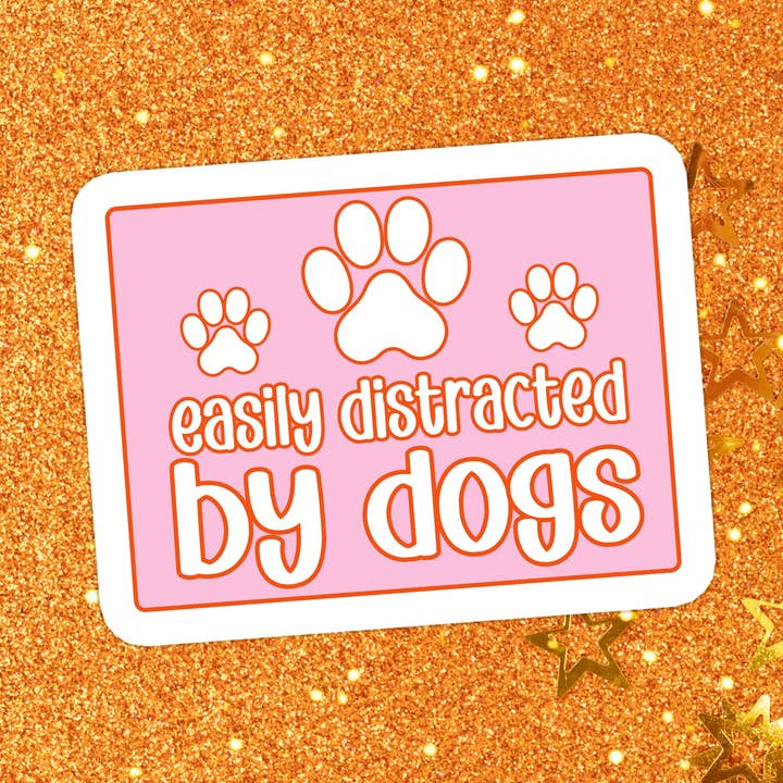 Dog Mama Dogs Mental Health Waterproof Vinyl Sticker for wholesale by Stickers+ X Ashley Bexar