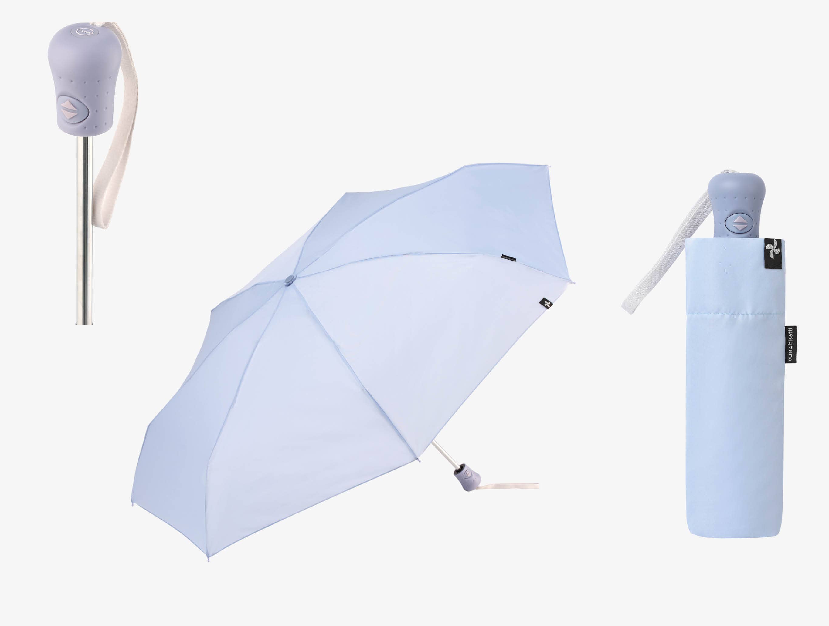 Clima Umbrellas - Vente Parapluie – unisexe - Mini-parapluie Open+Close | UV+50 | Tissu recyclé6