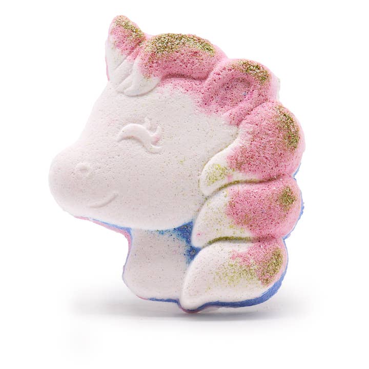 AWGifts Europe - Venta al por mayor Bombas de baño - 8 bombas de baño con diseño de unicornio, 100 g, color maracuyá