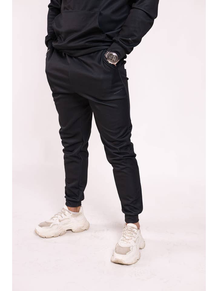 Rozertys - Wholesale Tracksuit - Men's - Rozertys PolyBlack Set7