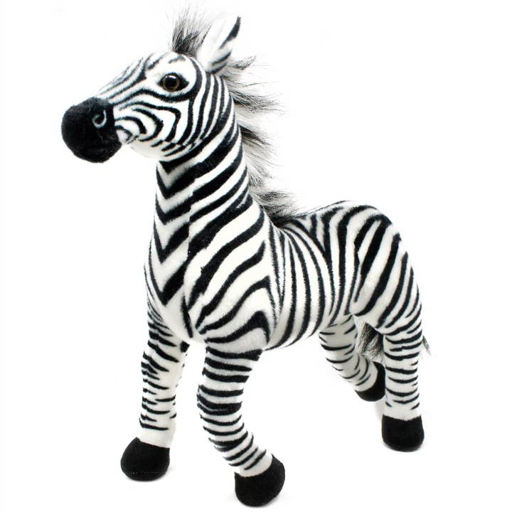 Zebenjo The Zebra | 16 Inch Stuffed Animal Plush for wholesale by VIAHART Toy Co.