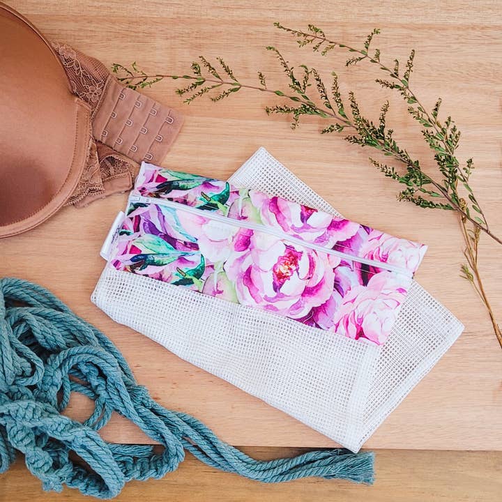 Sac à linge / de lavage floral pour la vente par Little Miss M Designs