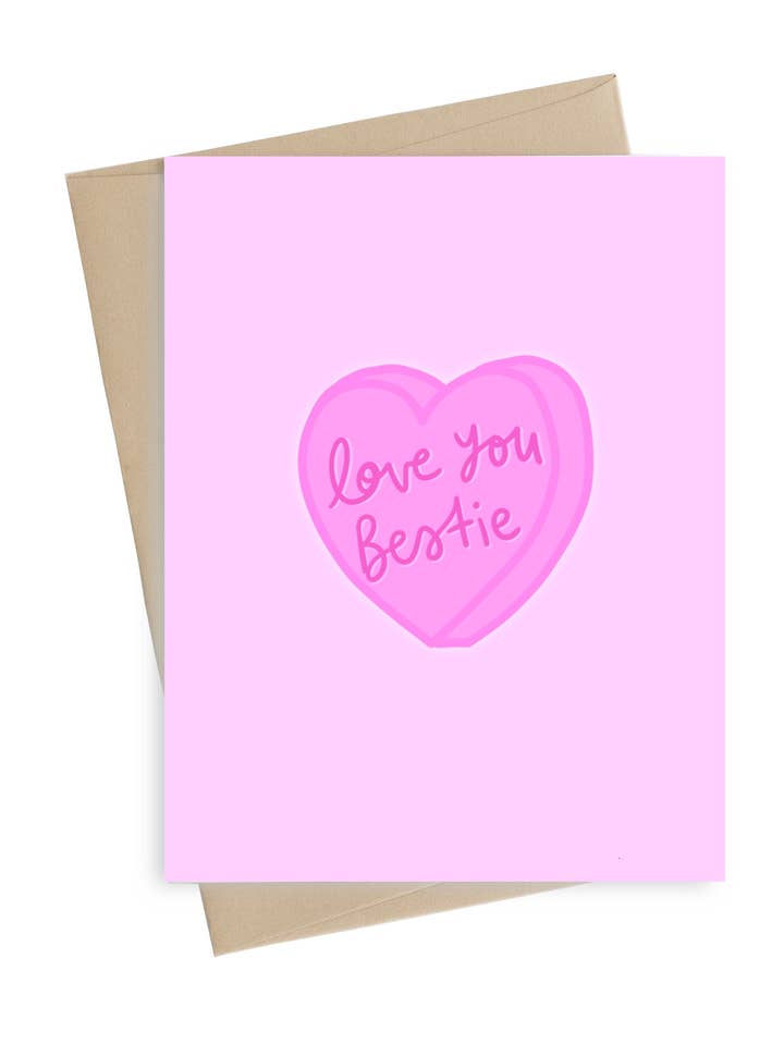 Hou van je, beste vriendin. voor wholesale door Little May Papery