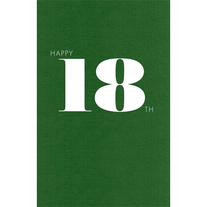 Found Image Press - Wholesale Magnet - Magnet HB-443 Happy 18th