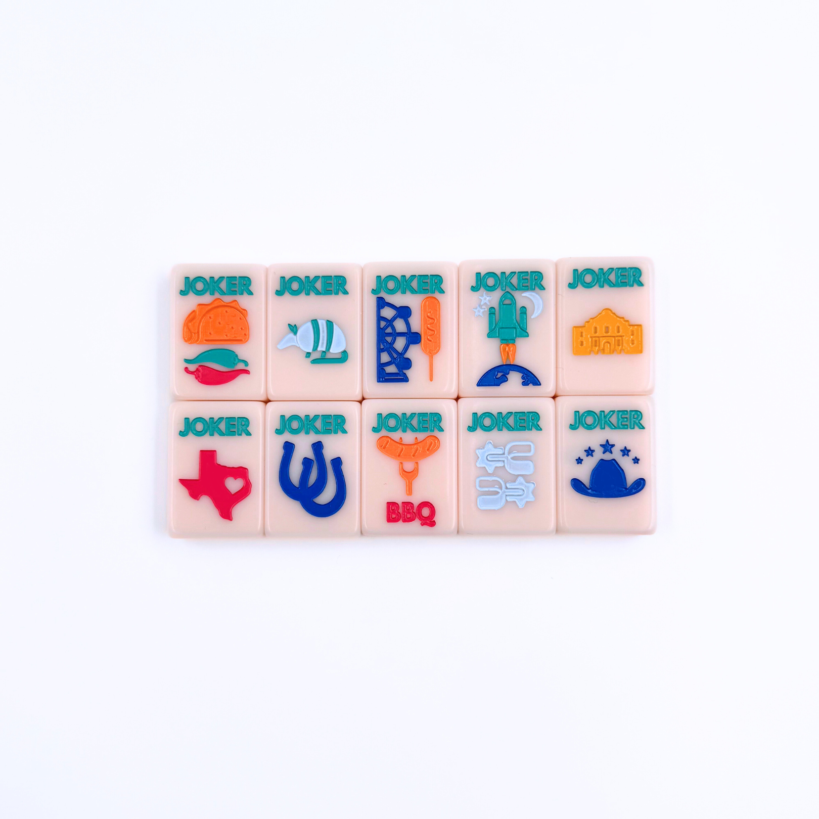 My Fair Mahjong - Wholesale Board Game - THE TEXAS SERIES | American Mahjong with Lone Star Flair | Colorful Unique Tiles8