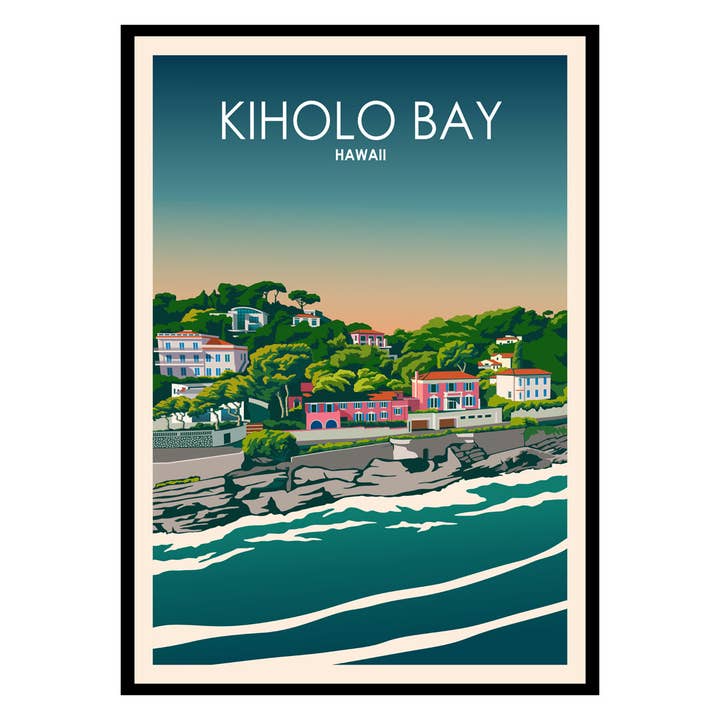 Kiholo Bay Hawaii Poster for wholesale by Places of Art