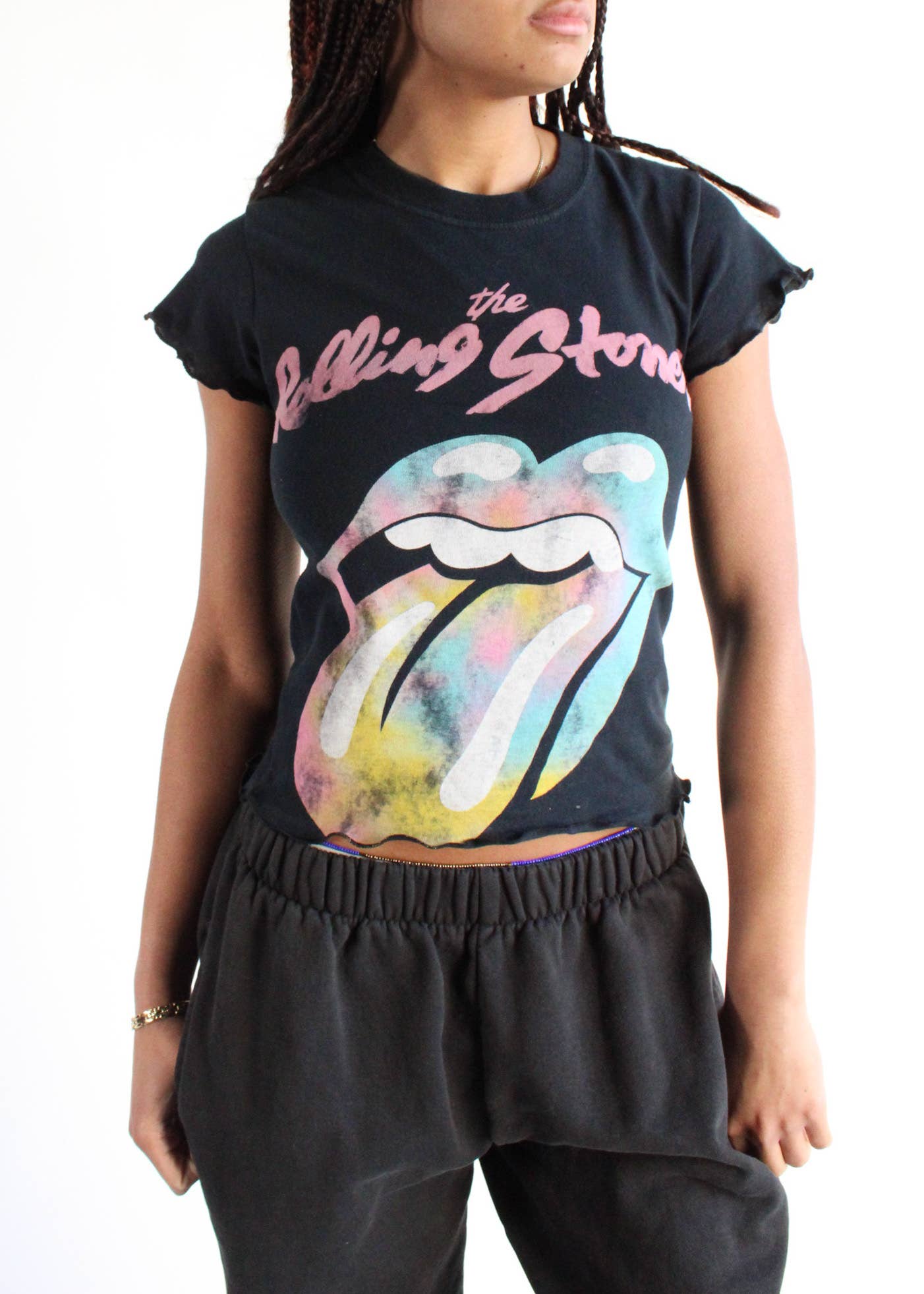 American Recycled Clothing - Wholesale Screen Printed T-Shirt - Women's - Music Lettuce Edge Graphic Tee 6