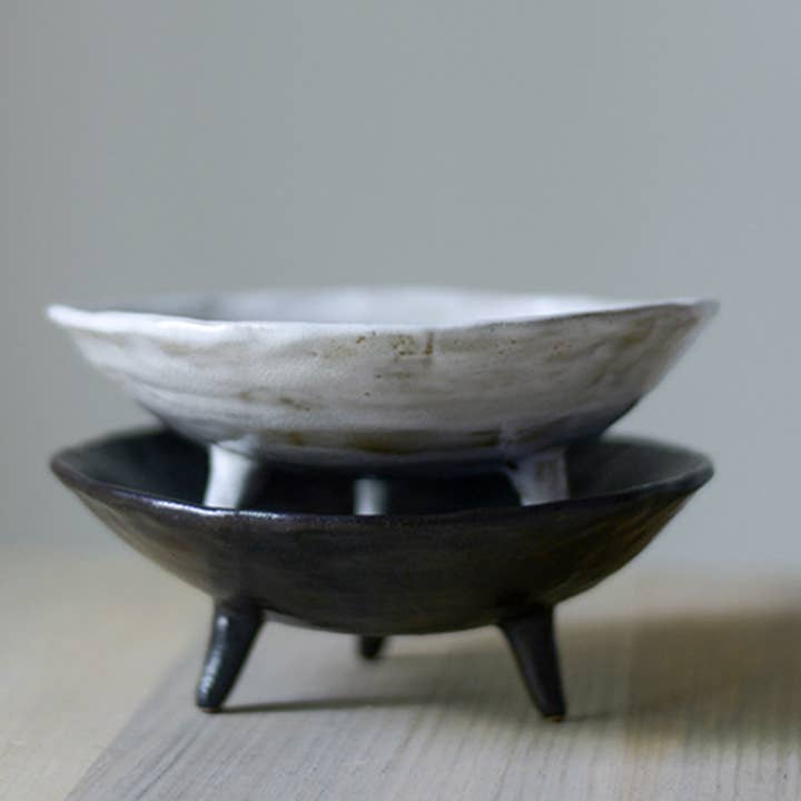 Fodory - Wholesale Decorative Plate/Dish/Bowl - Footed Ceramic Display Bowl