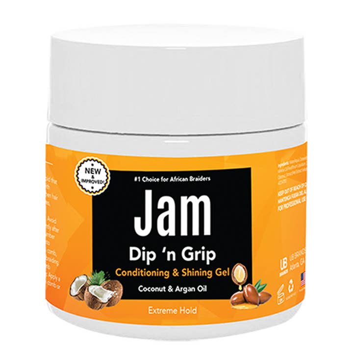Gel Brillant à l'Huile d'Argan et de Noix de Coco Jam Dip N Grip (170g) pour la vente par UB BRANDS INC