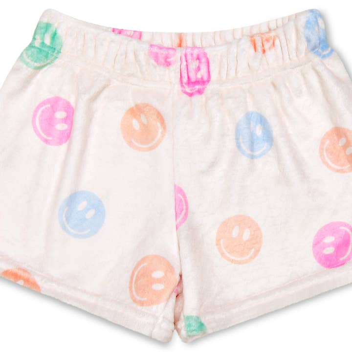 Made You Smile Plush Shorts (Medium (10-12)) for wholesale by Iscream