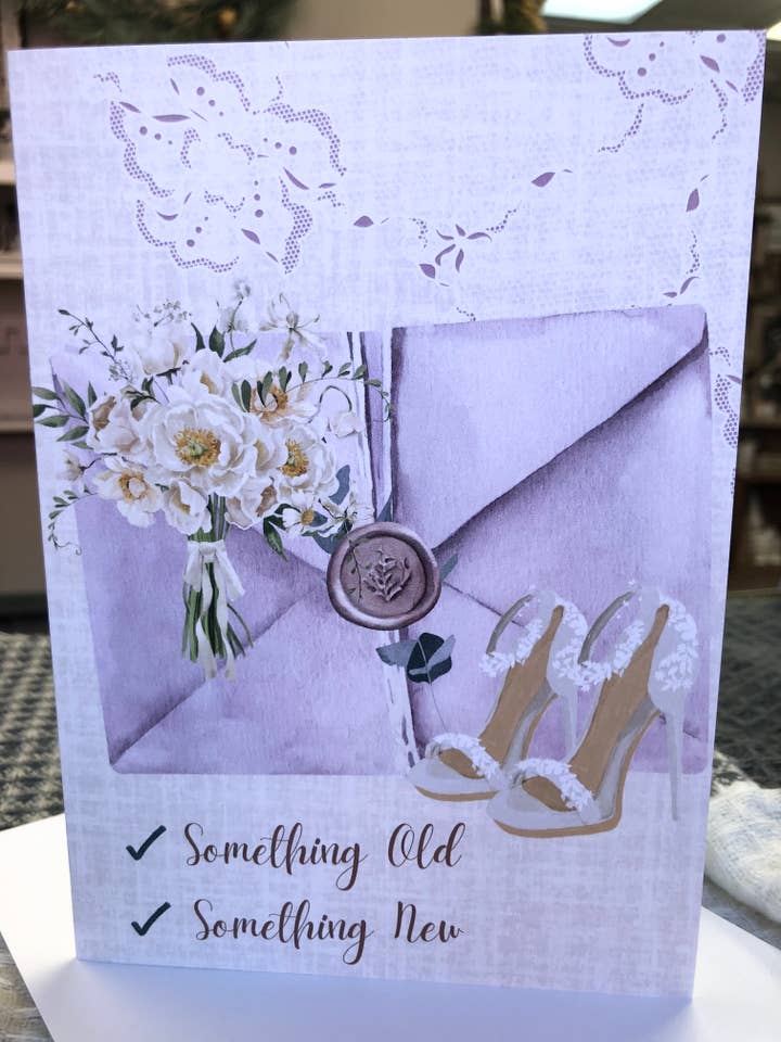 Wedding Shower - Card for wholesale by Old Soul Woodworking LLC