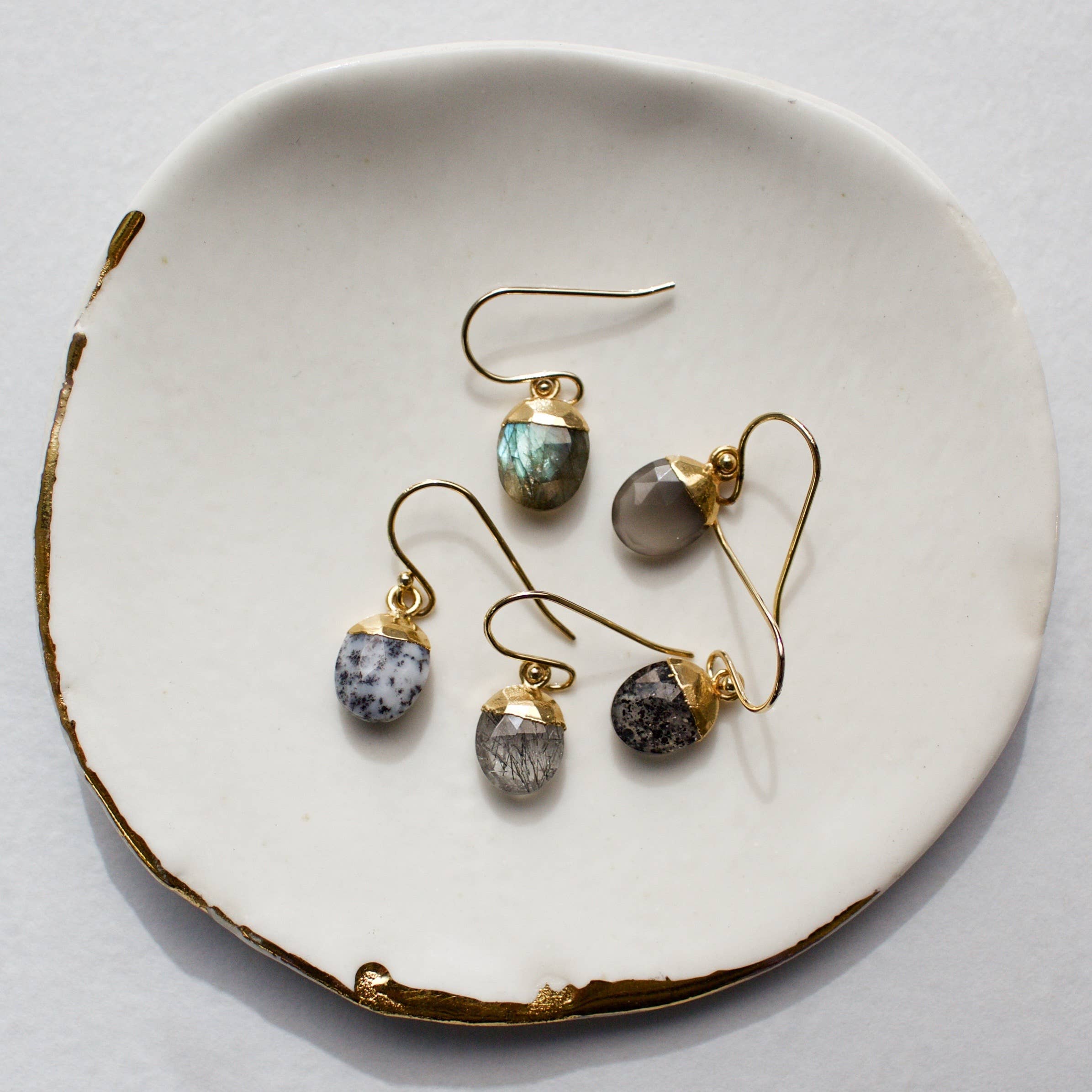 a.v. max - Wholesale Dangle Earrings - Semi Bud Drop Earrings1