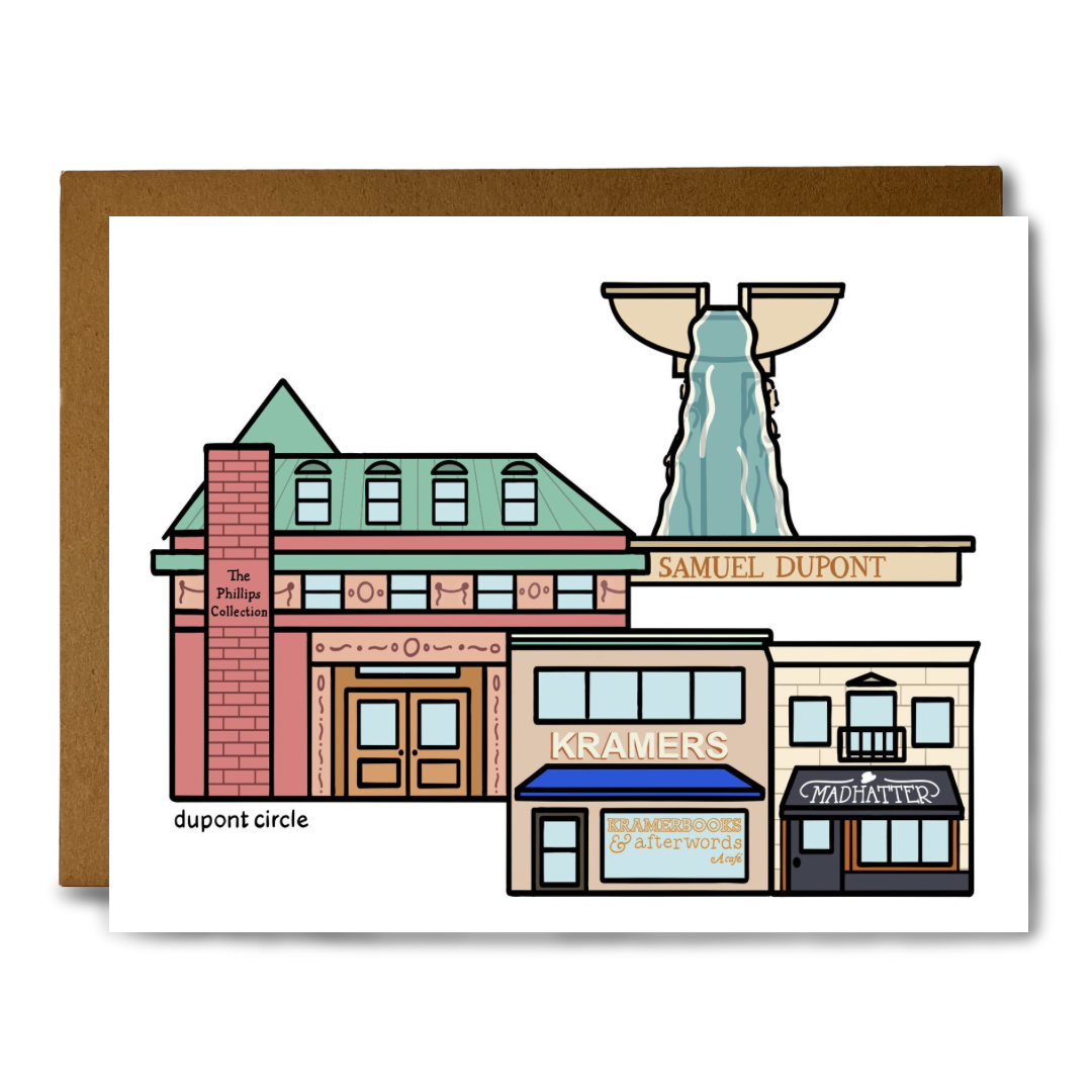 Found Paper LLC - Wholesale Everyday Greeting Card - DuPont Circle card0