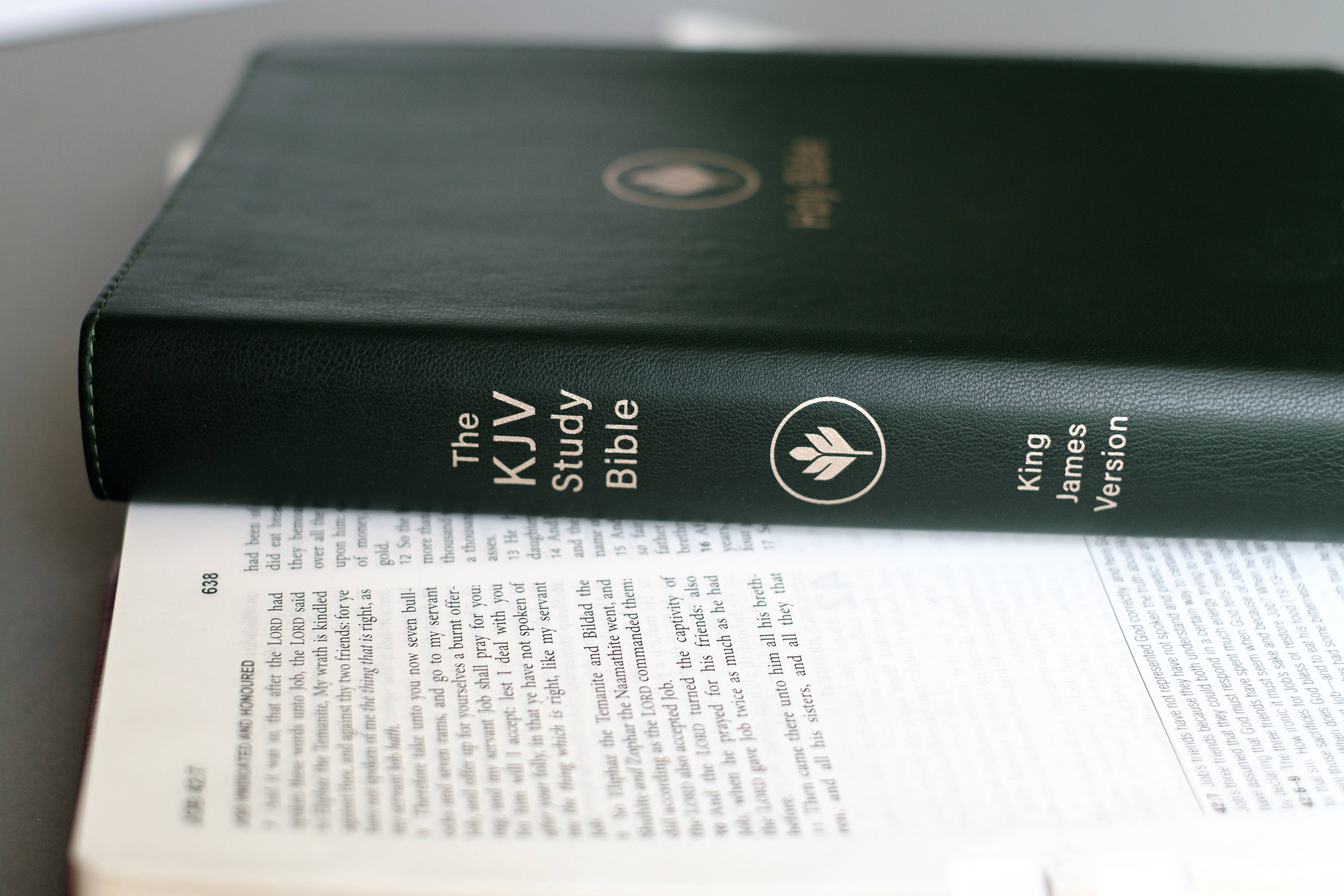 Barbour Publishing, Inc. - Wholesale Reference - The KJV Study Bible, Indexed (Evergreen Fog)7