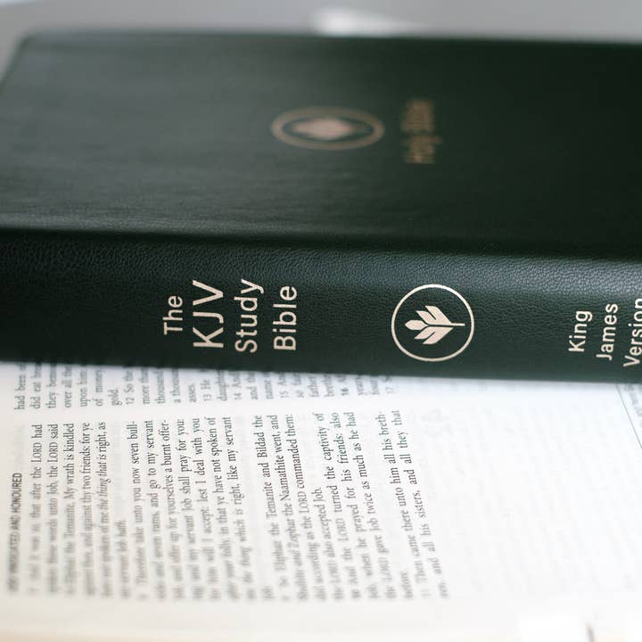 Barbour Publishing, Inc. - Wholesale Reference - The KJV Study Bible, Indexed (Evergreen Fog)7