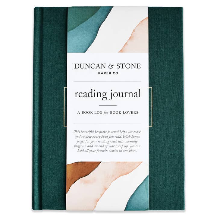 Reading Journal for Book Lover | Book Review Journal for wholesale by Duncan & Stone Paper Co.