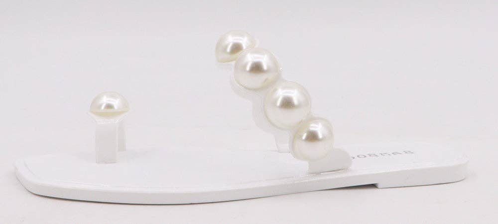 Mars Sky Shoes Wholesale - Wholesale Slides - Women's - Bamboo RADIATE-06 Women Ring Toe Studded Strap Jelly Sandals1