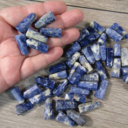 Keystone Crystals - Wholesale Spiritual Stone/Crystal - Small Gemstone Obelisk Points for Wire Wrapping or Gridding62