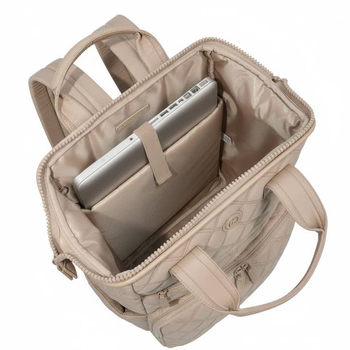 Magid - Wholesale Backpack - Women's - Joan & David Diamond Quilted Puffer Nylon Square Laptop Backpack27