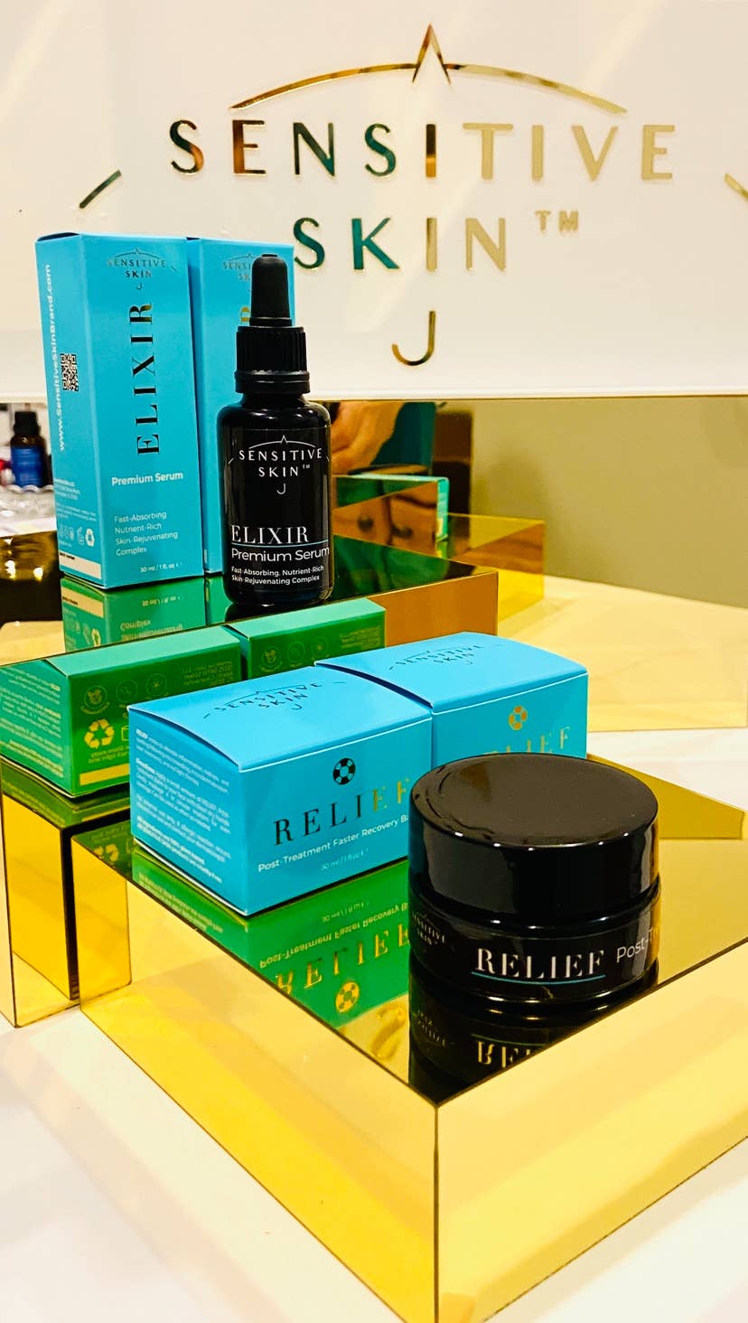 SENSITIVE SKIN Brand - Wholesale Facial Serum/Concentrate - ELIXIR, Premium Serum - Retinol Alternative, 30 ml8