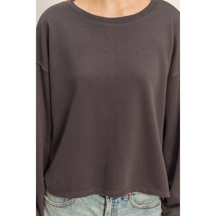 HYFVE - Wholesale Sweatshirt – Women's - Round Neck Casual Long Sleeve Knit Top24