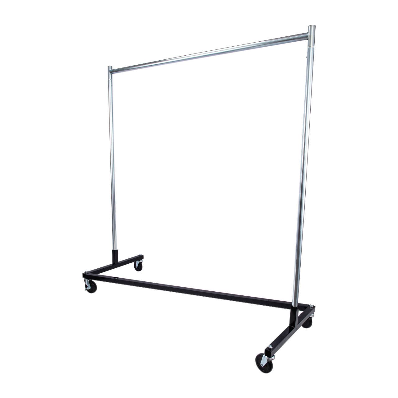Store Supply Warehouse - Wholesale Retailer Display - Accessories - Economy Single Rail Z-Truck Rack - 63"W x 24"D x 68"H4