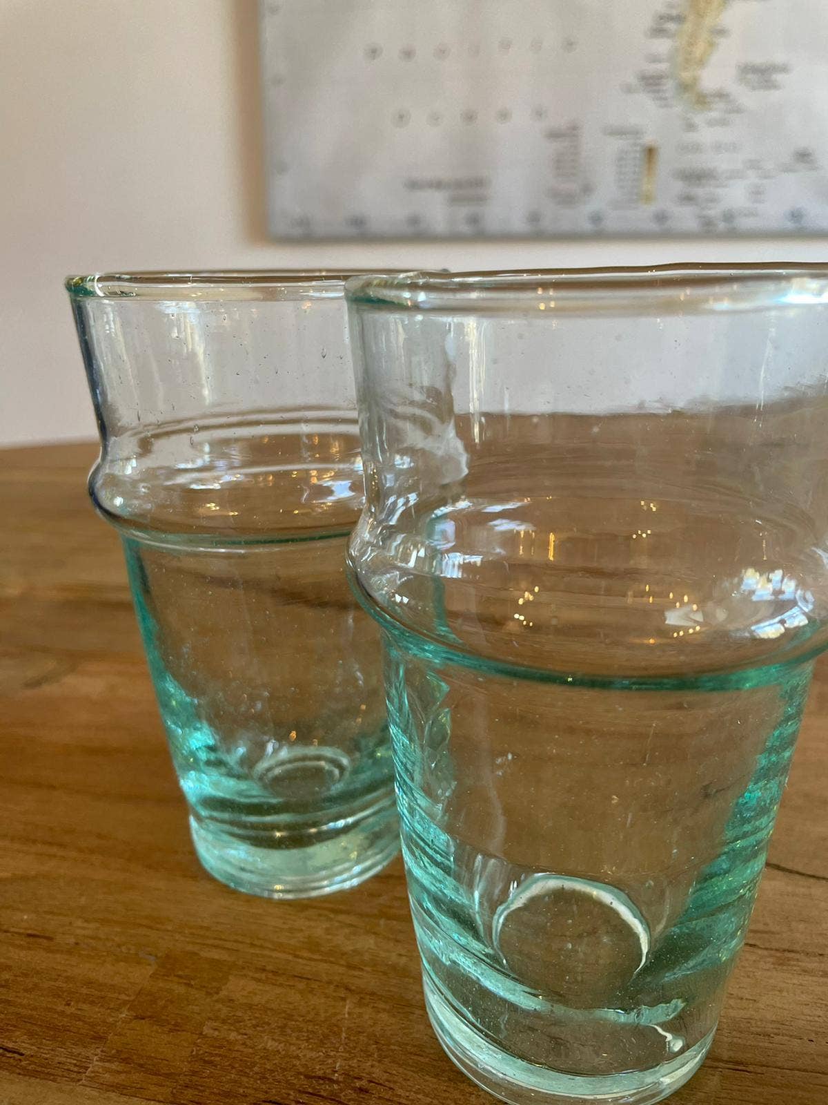 Tamegrouteshop - Wholesale Drinking Glass/Cup - Handmade moroccan Beldi glasses naturel1