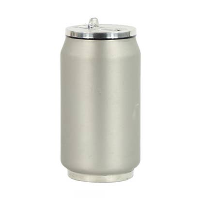 YOKO DESIGN - Vente Gourde/bouteille isotherme - Canette isotherme grise 280 ml douce0