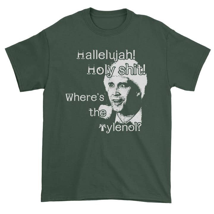 Christmas Vacation Clark Hallelujah Holy Sh-t Men's T-Shirt for wholesale by Ferocitees