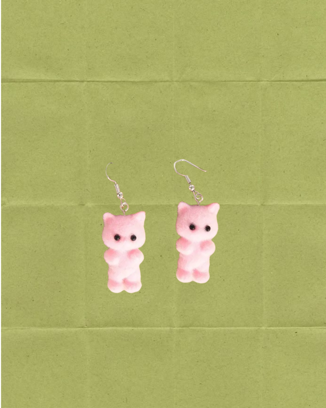 Random Calico Critter Cat Earrings: Cute Trinket Jewelry for wholesale on Faire2