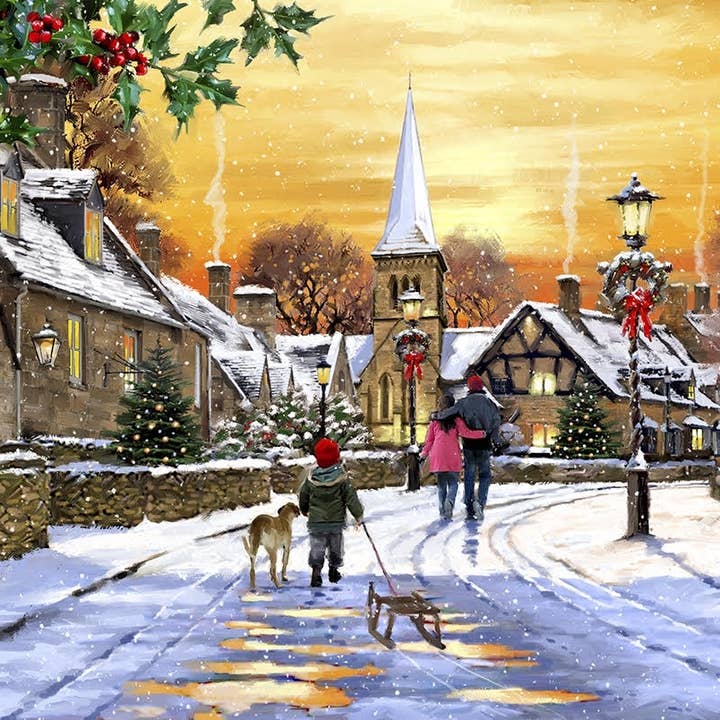 The Macneil Studio "1832 Village" for wholesale by Starz Puzzles LLC