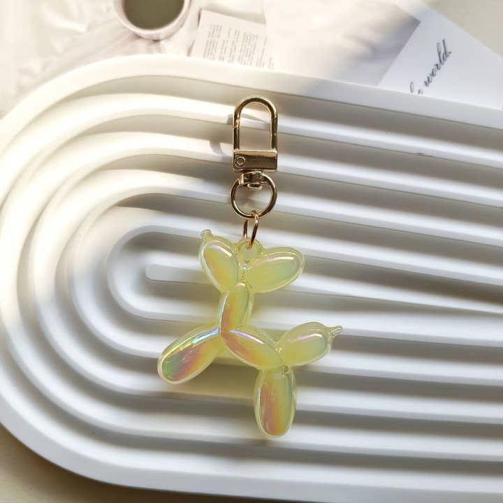MKS America - Wholesale Keychain - Women's - Jelly Balloon Dog Keychain Bag Pendant1